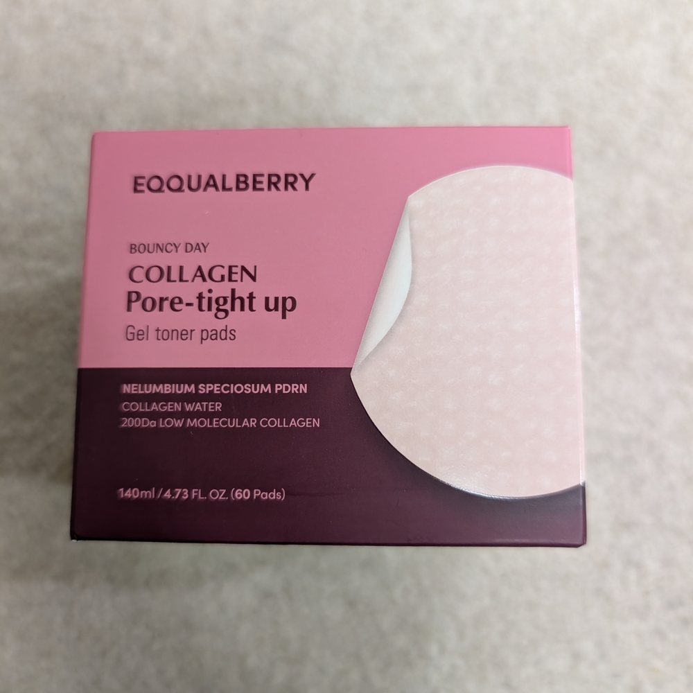 Collagen Pore-tight Up Gel Toner Pads - Pink